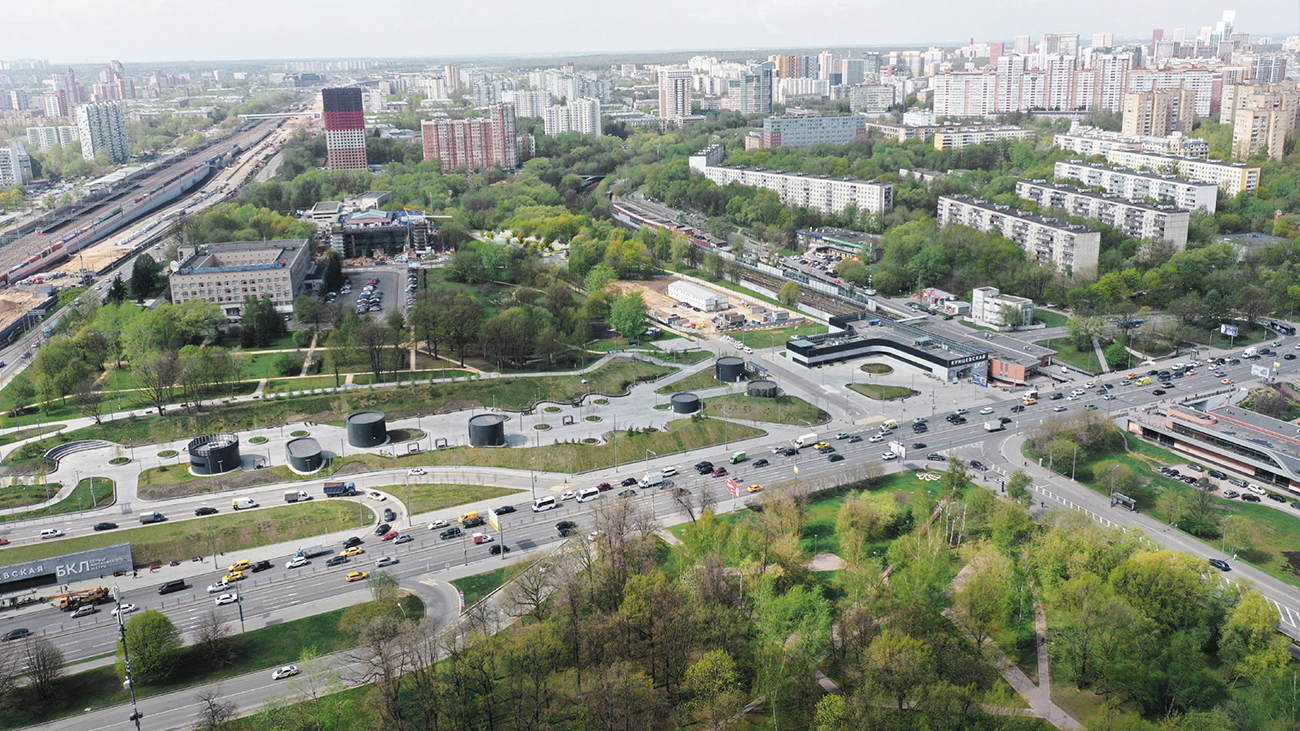 Kuntsevskaya metro station pavilion 7