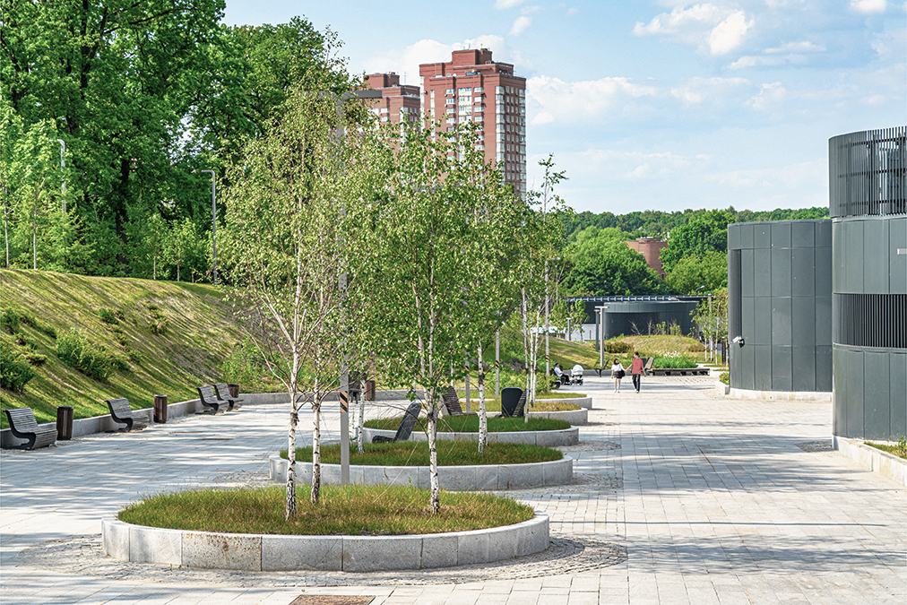 Kuntsevskaya metro station pavilion 9