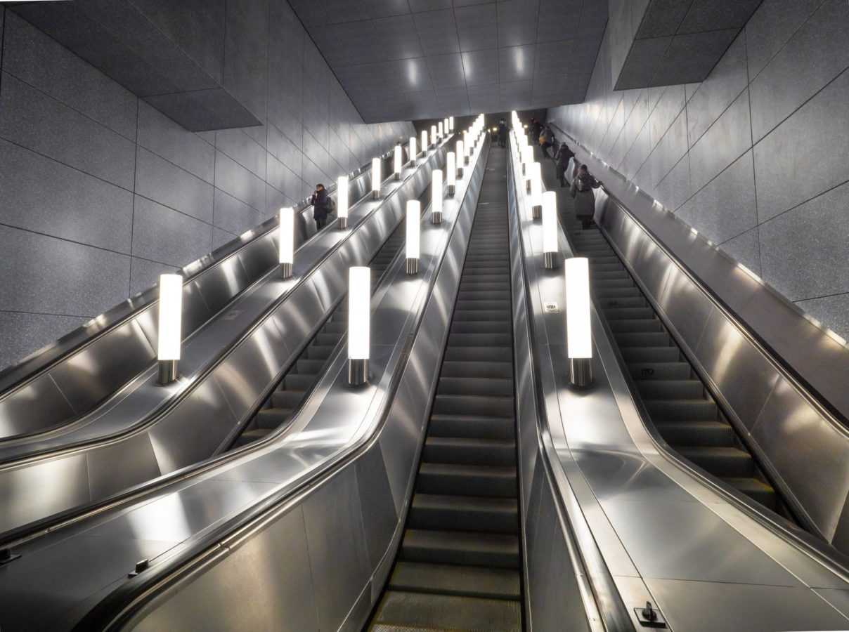 Kuntsevskaya metro station interior 7