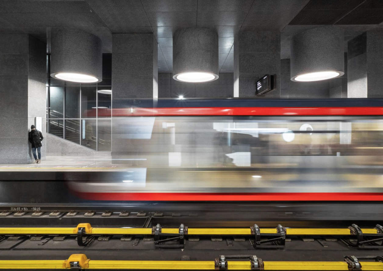 Kuntsevskaya metro station interior visualisation 3