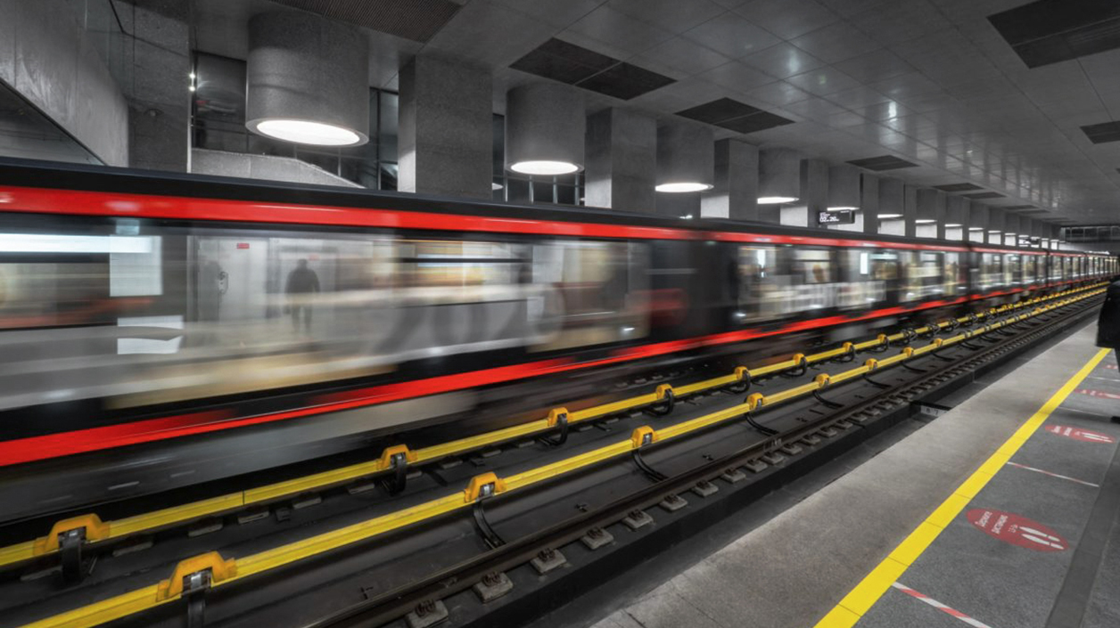Kuntsevskaya metro station interior visualisation 3