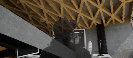 Virtual reality preview tile